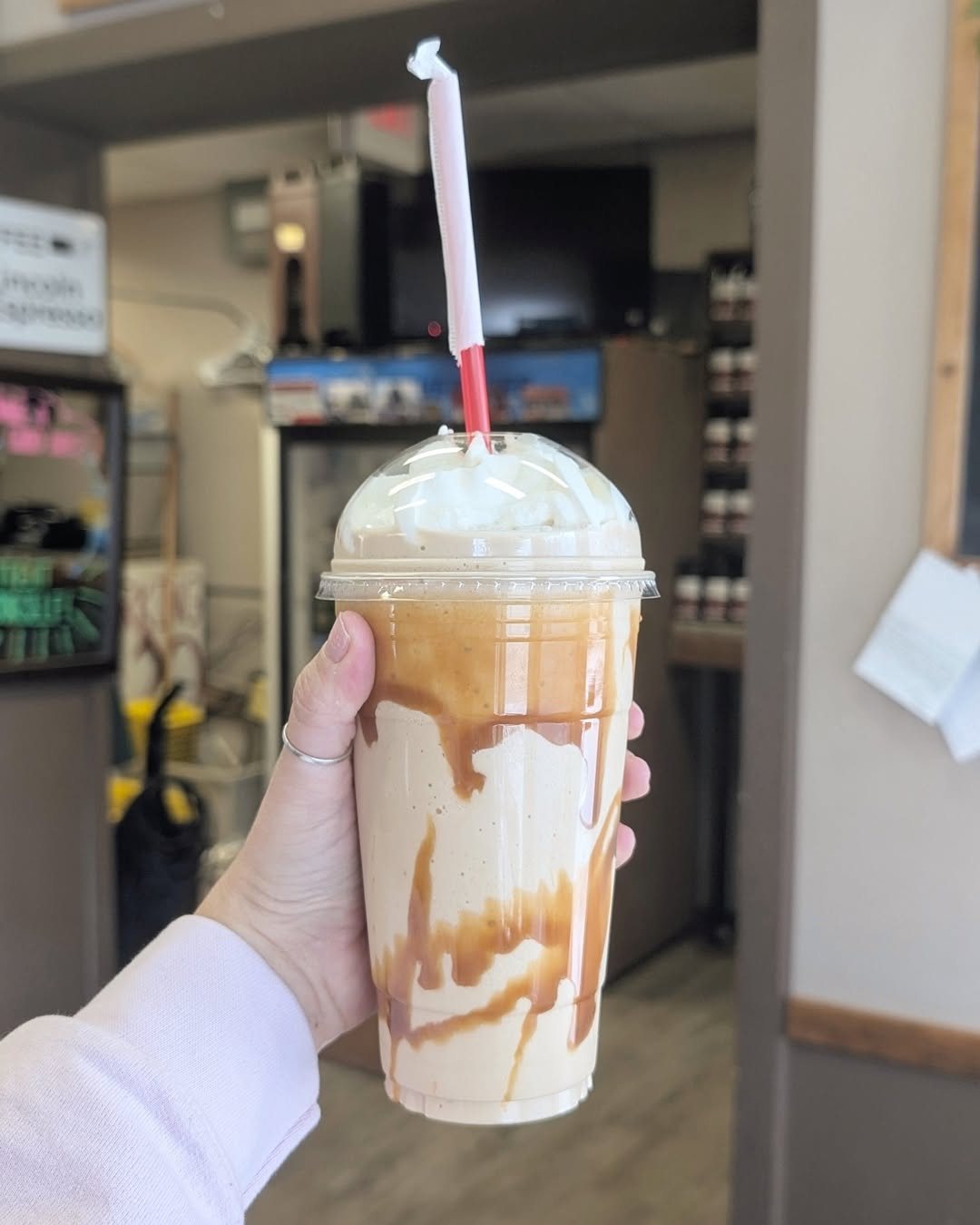Caramel frappe