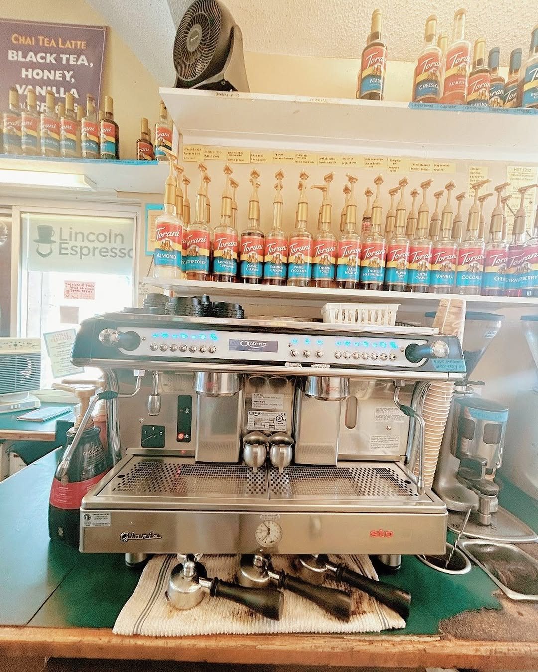 The espresso machine